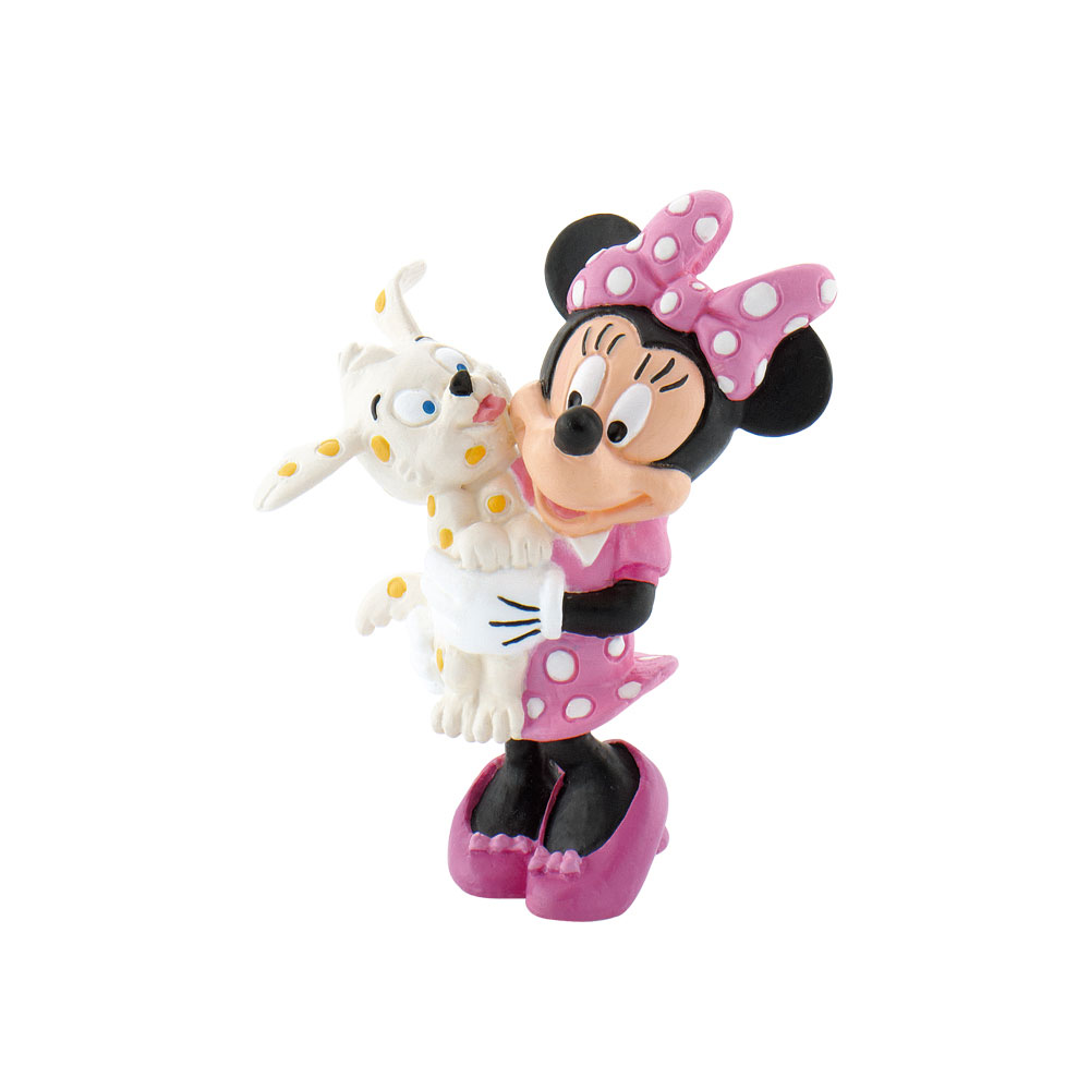 Figurina Minnie with puppy, Bullyland