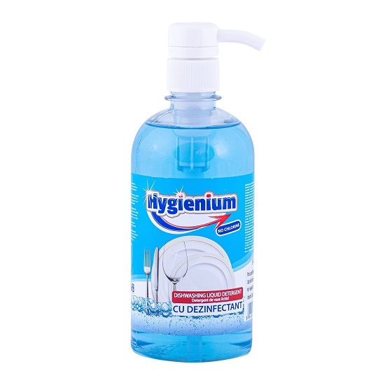 Detergent de vase cu dezinfectant, 500 ml, Hygenium
