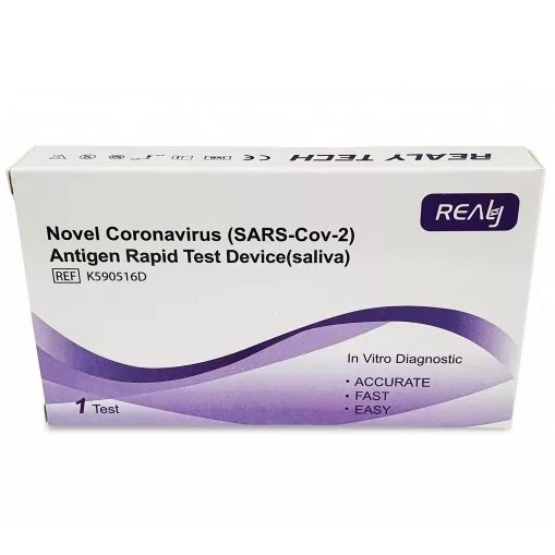 Test rapid antigen COVID-19 din saliva, 1 test, Realy Tech