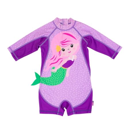 Costum de baie pentru fetite, 24-36 luni, Sirena
