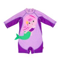 Costum de baie pentru fetite, 2-3 ani, Sirena, Zoocchini