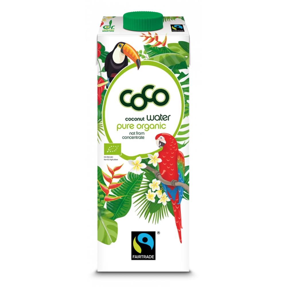 Apa de cocos Bio, 1 litru, Coco