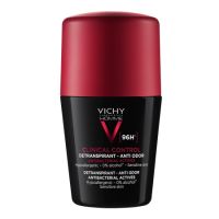 Deodorant roll-on antitranspirant 96h Clinical Control, 50 ml, Vichy Homme
