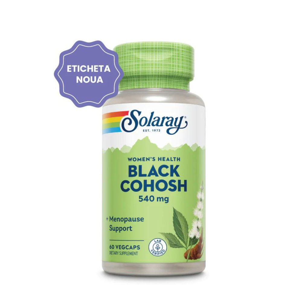 Black Cohosh, 540 mg, 60 capsule, Solaray