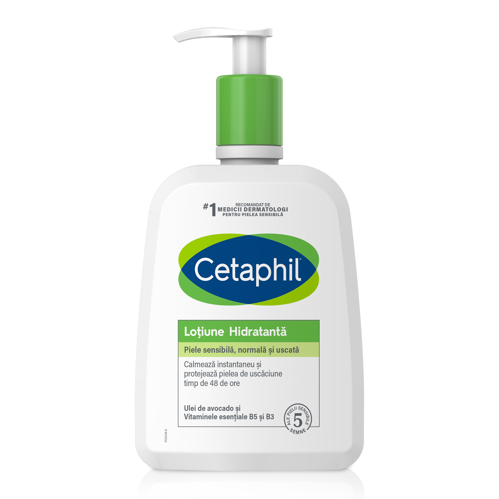 Lotiune hidratanta pentru piele uscata si sensibila Cetaphil, 460 g, Galderma