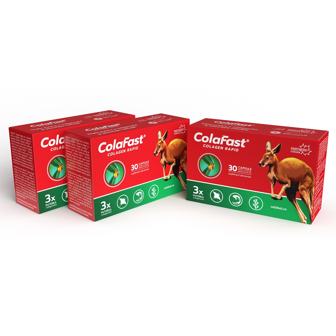 Colafast colagen rapid, 3x30 capsule (3 la pret de 2), Good Days Therapy