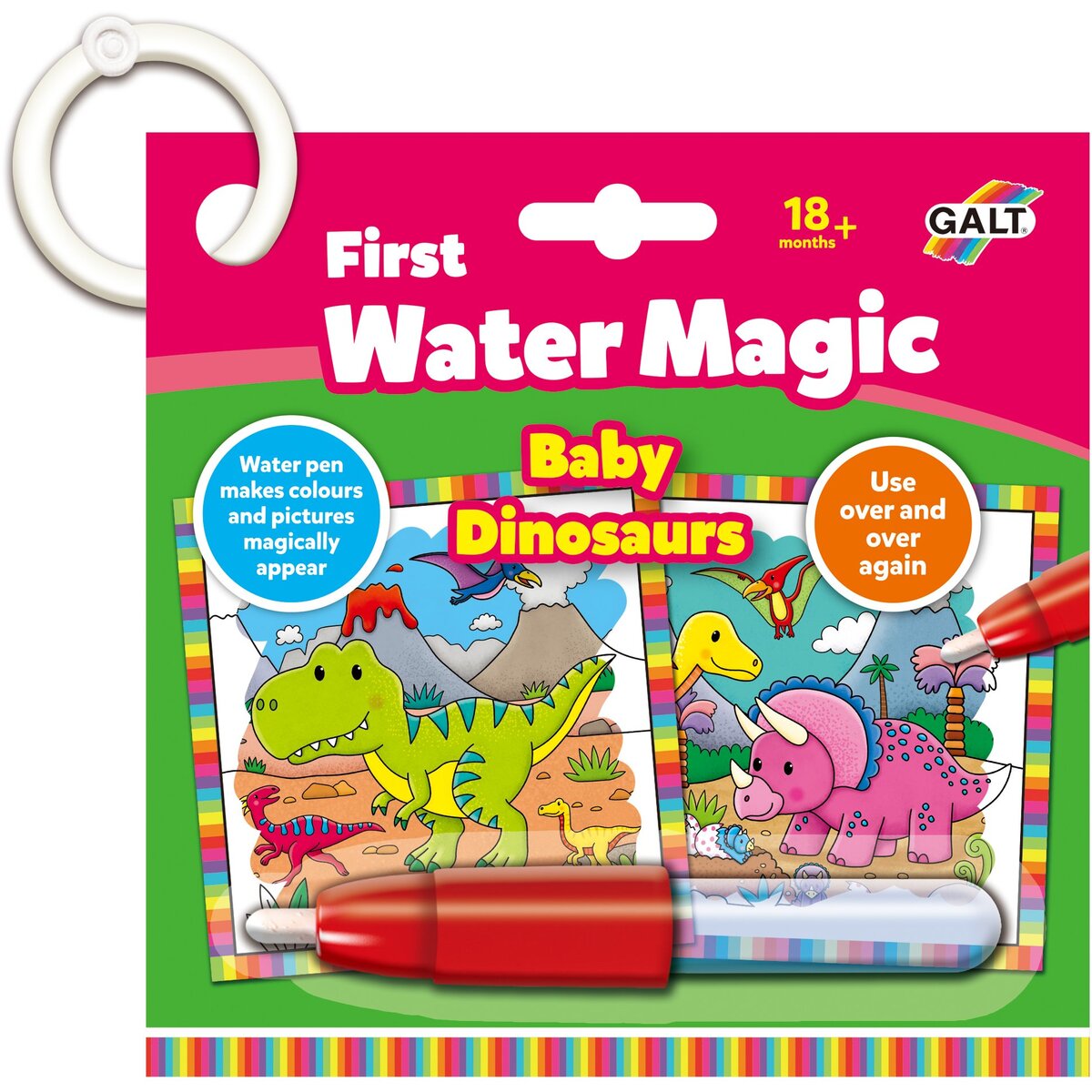 Prima mea carticica Water Magic, +18 luni, Micutii Dinozauri, Galt