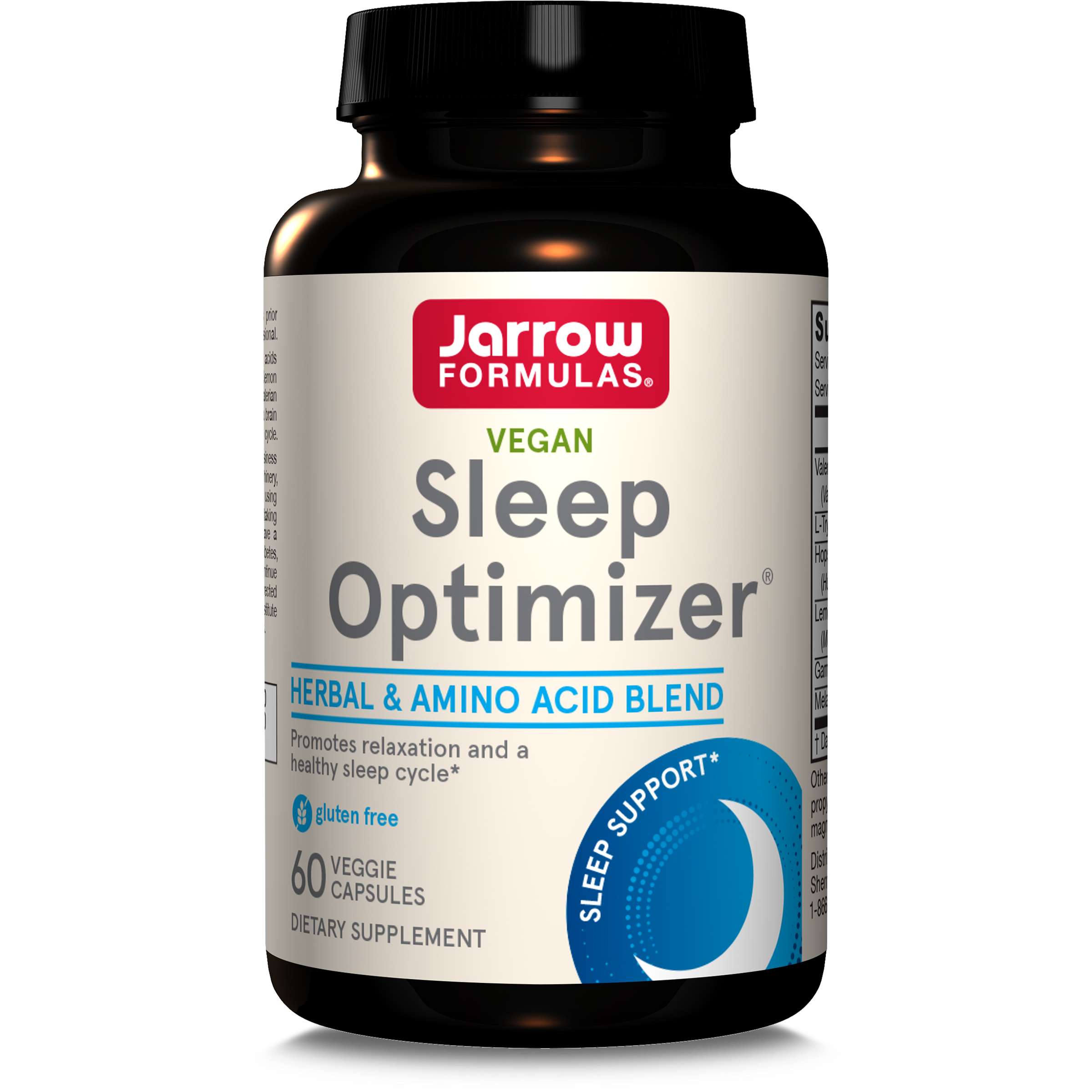 Sleep Optimizer Jarrow Formulas, 60 capsule vegetale, Secom