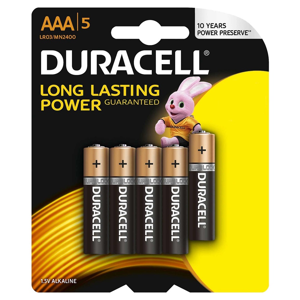 Baterii Basics AAA5, 5 buc, Duracell