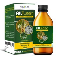 Sirop pentru tuse seaca si productiva AllTusin, 120 ml, Novolife