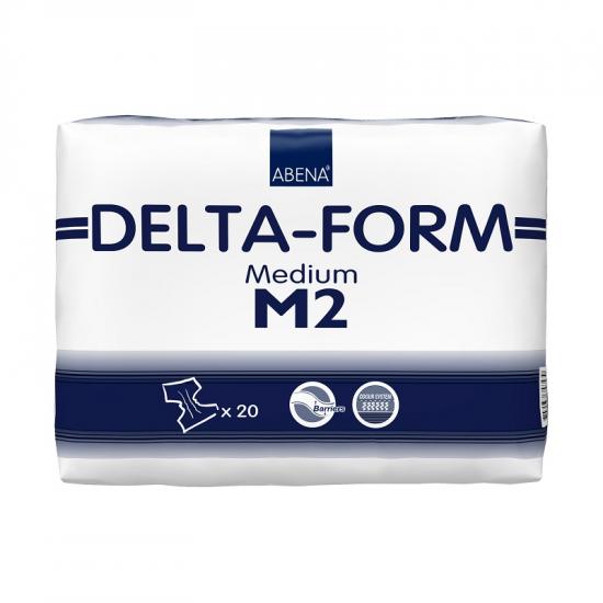 Scutece pentru incontinenta adulti Delta Form M2, Medium, 20 buc, Abena