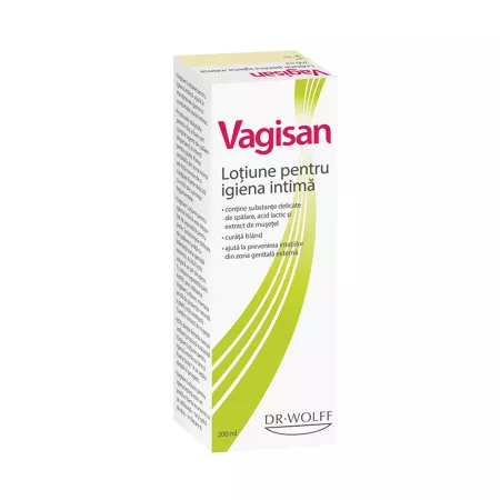 Lotiune pentru igiena intima, 200 ml, Vagisan