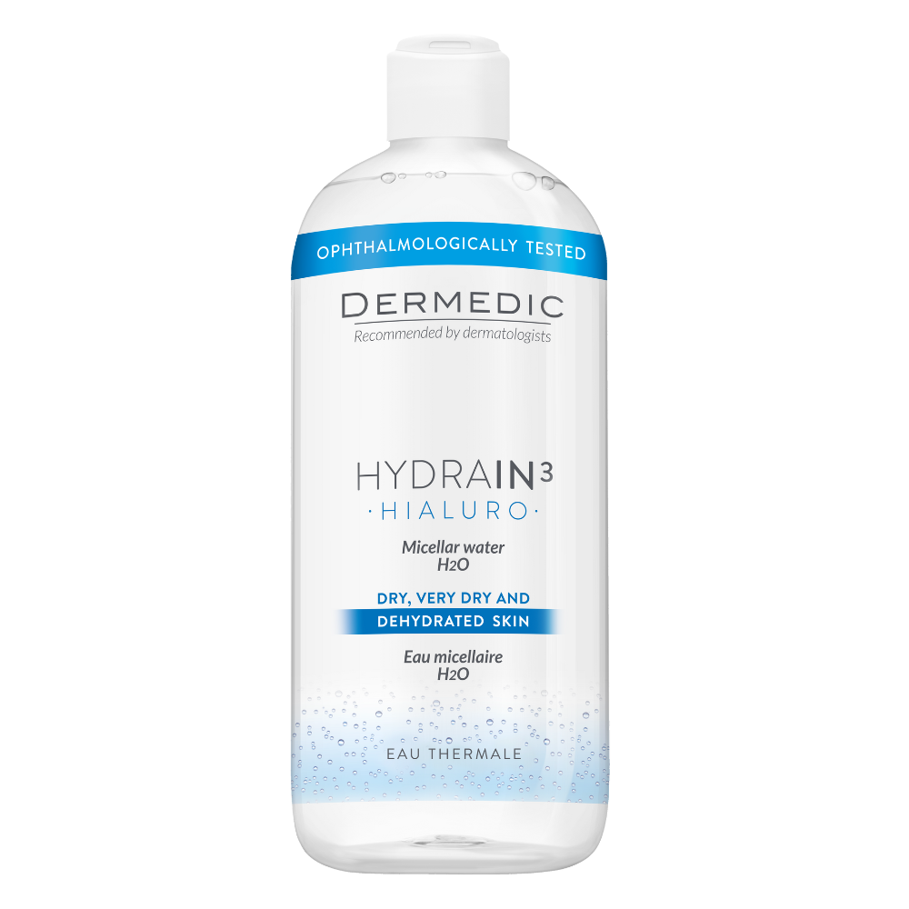 Apa micelara H2O Hydrain3, 500 ml, Dermedic
