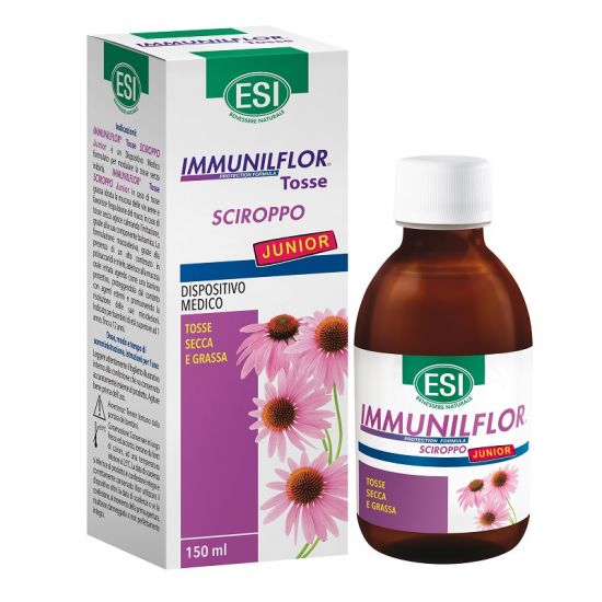 Immunilflor Junior Sirop Tuse, 150 ml, Esi