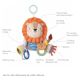 Jucarie cu Inel Gingival Harry The Lion, +0 luni, Taf Toys 519726