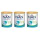 Pachet formula lapte de inceput pentru sugari Nan 1 Comfortis, +0 luni, 3x800 g, Nestle 520340
