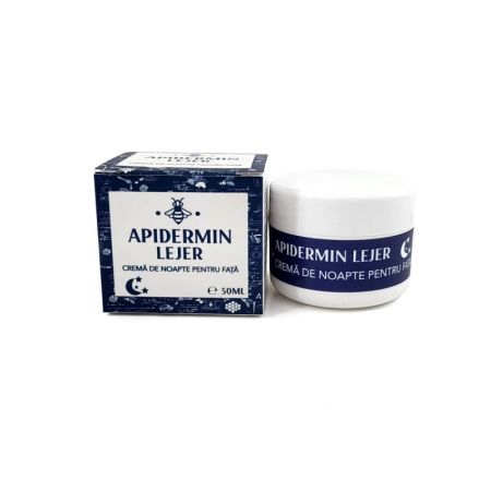 Crema lejera regeneranta pentru noapte Apidermin, 50 ml, Complex Apicol
