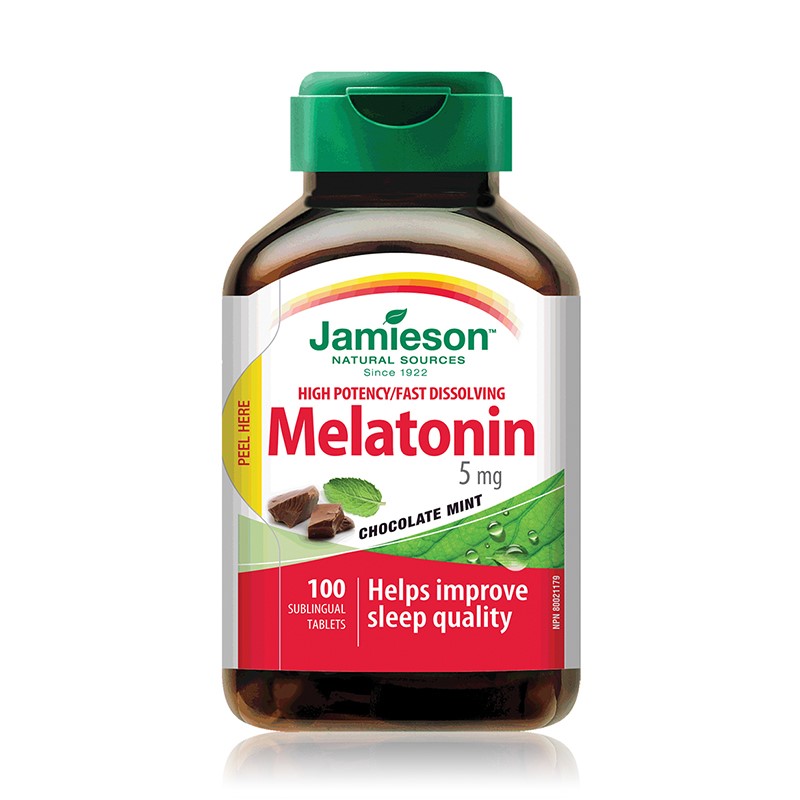 Melatonina, 5 mg, 100 comprimate, Jamieson