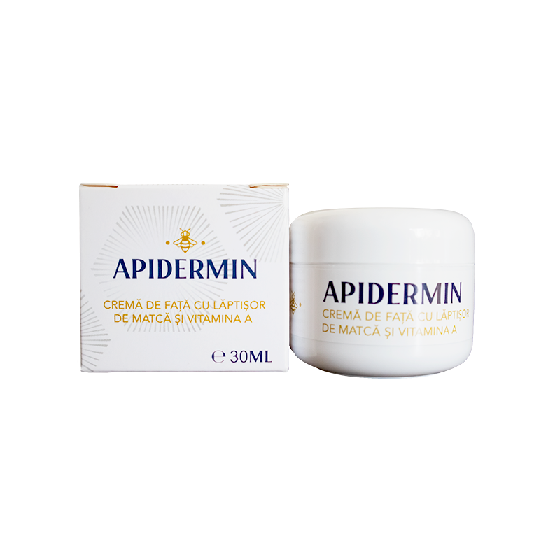 Crema de fata cu laptisor de matca si vitamina A Apidermin, 30 ml, Complex Apicol