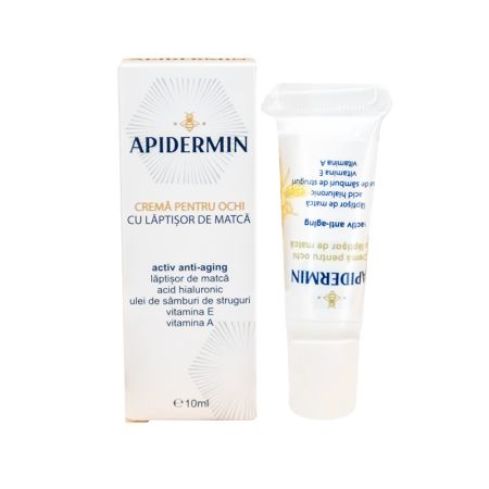 Crema pentru ochi anti-aging cu laptisor de matca Apidermin