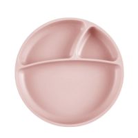 Farfurie compartimentata din silicon, Pinky Pink, Minikoioi