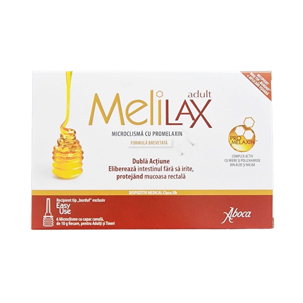 MeliLax Adult, 6x10 g, Aboca