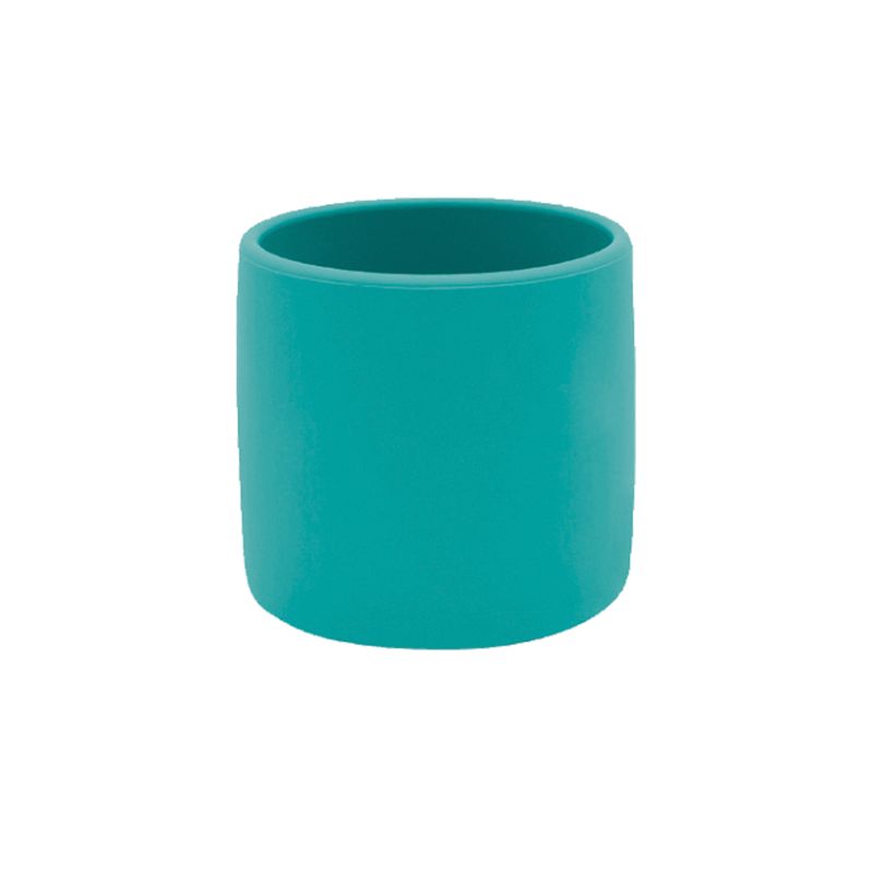 Pahar din silicon Mini Cup, Aqua Green, Minikoioi