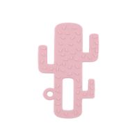 Inel gingival din silicon, model cactus, Pinky Pink, Minikoioi