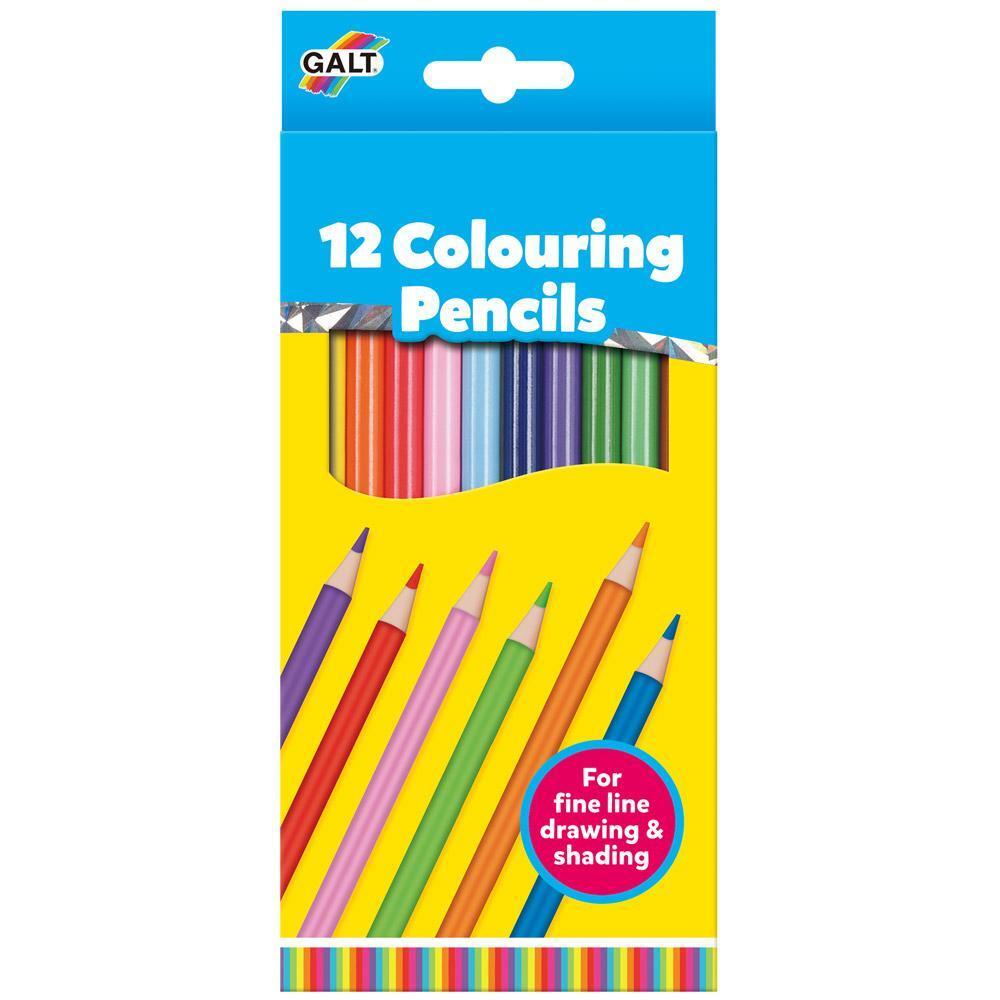 Set 12 creioane de colorat, Galt