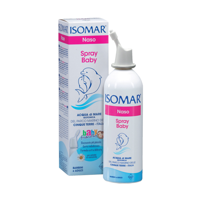 Spray nazal cu extract de musetel Isomar Baby, 100 ml, Euritalia
