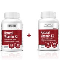 Pachet Vitamina K2, 60 + 60 capsule, Zenyth