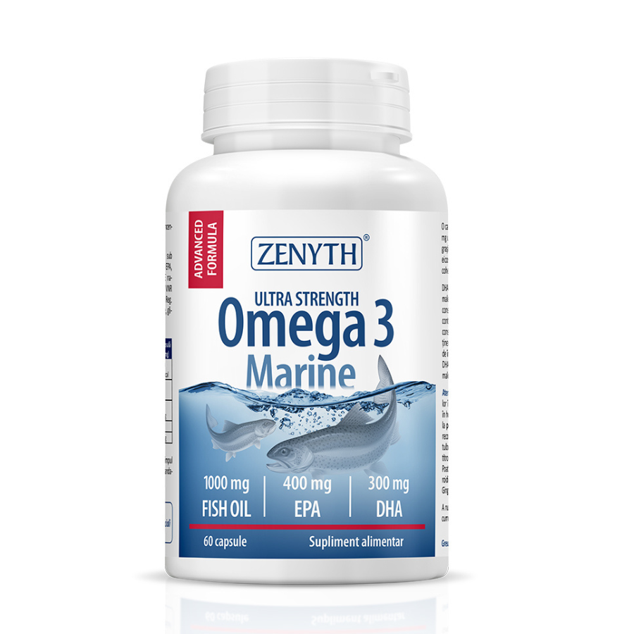 Omega 3 Marine, 60 cps, Zenyth