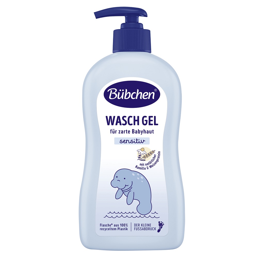 Gel de dus bebelusi, + 0 luni, 400 ml, Bubchen