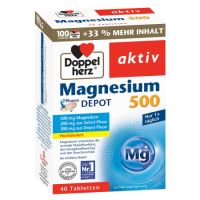 Magneziu 500 mg, 40 comprimate, Doppelherz