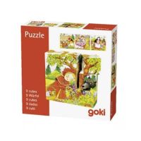 Puzzle mini cuburi Povesti Cunoscute, + 3 ani, Goki