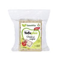 Tofu Plus Ardei si Ceapa Sterilizat, 200 g, Sanovita