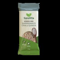 Mini rondele cu seminte de chia si quinoa, 56 g, Sanovita