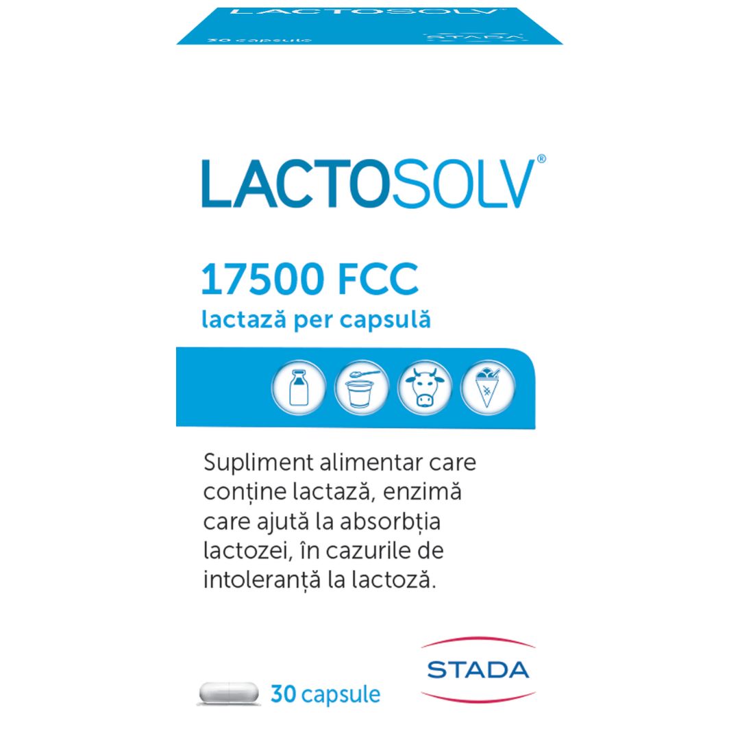 Lactosolv, 30 capsule, Stada