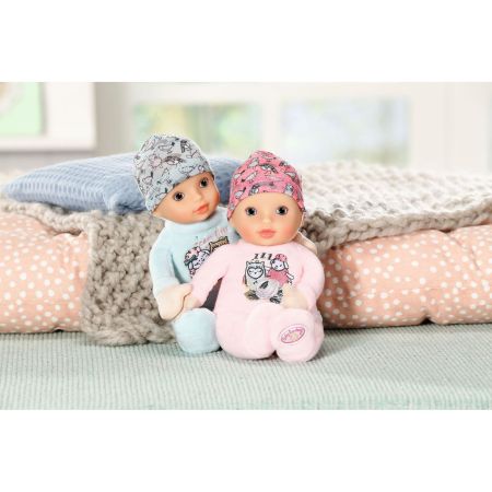 Bebelus cu hainute roz sau albastre Baby Annabell