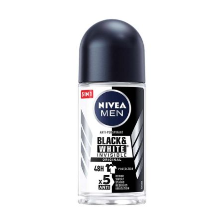 Deodorant roll-on pentru barbati Black & White Invisible Power