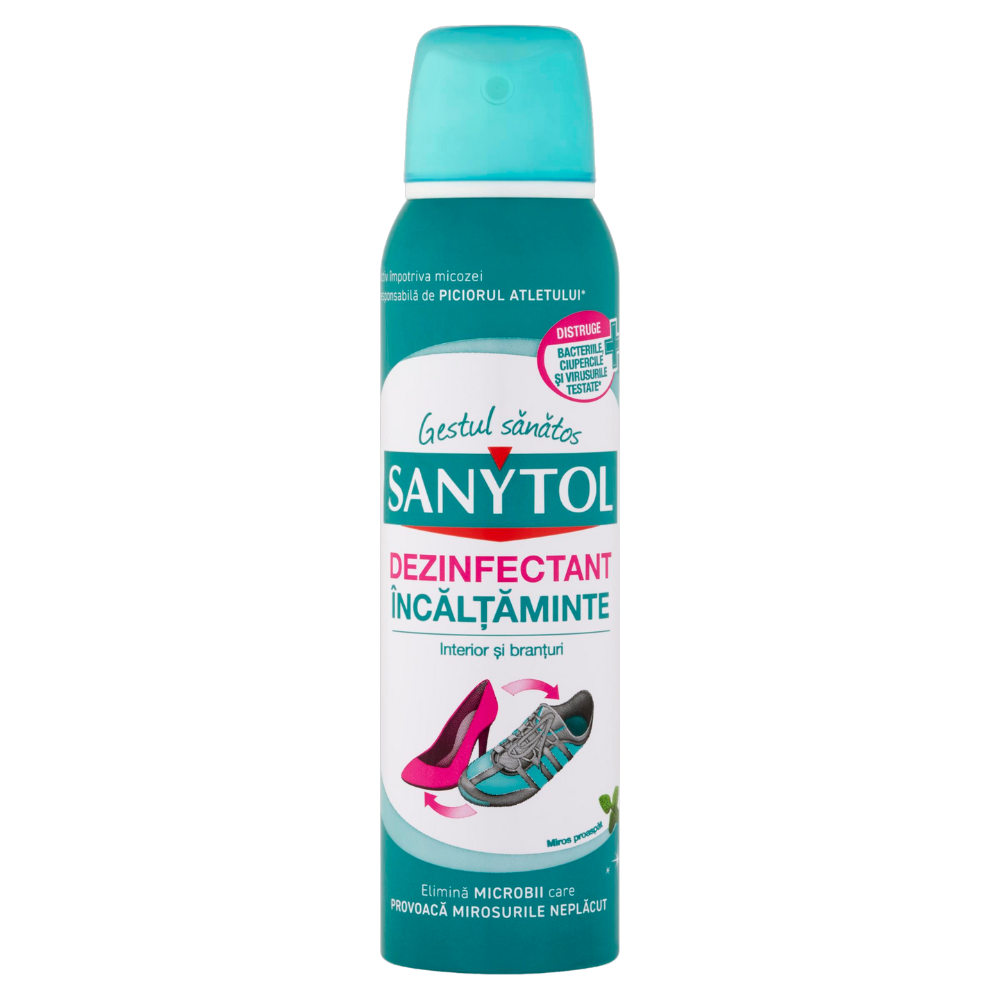 Spray dezinfectant incaltaminte, 150 ml, Sanytol