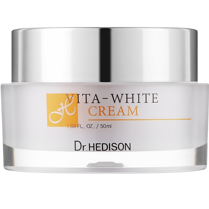 Crema de fata cu efect de albire si luminozitate Vita White Cream, 50 ml, Dr Hedison