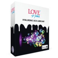 Lubrifiant cu acid hyaluronic, 3 x 15 ml, Love Plus