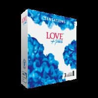 Prezervative Sensations, 3 bucati, Love Plus