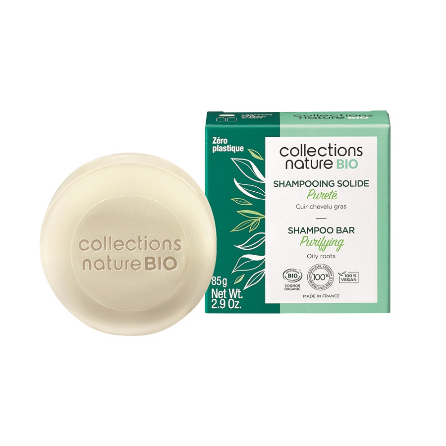 Sampon solid purifiant  bio Collections Nature, 85 gr, Eugene Perma