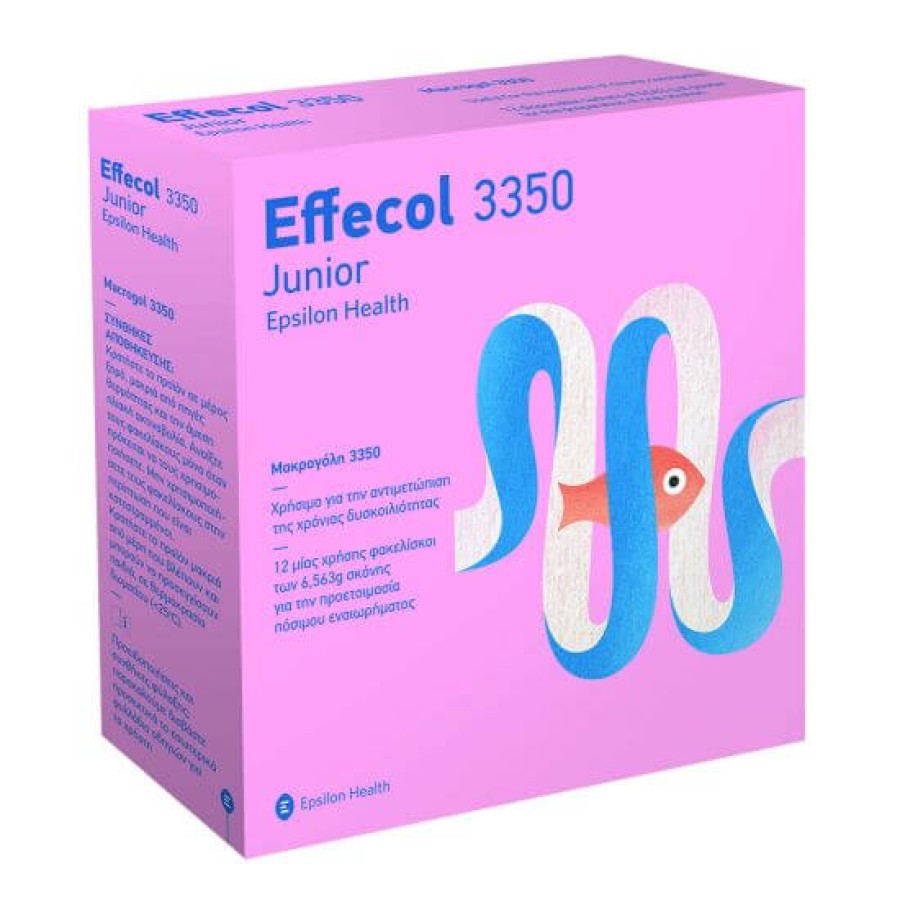 Effecol Junior Epsilon Health, 12 plicuri x 6.5 g, S.I.I.T