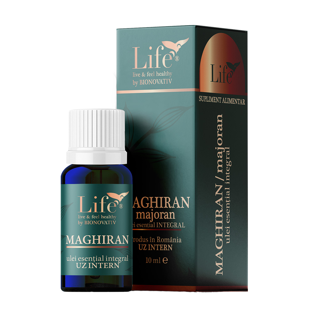 Ulei esential integral de Maghiran Life, 10 ml, Bionovativ