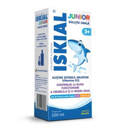 Soluție orala Iskial Junior, 100 ml