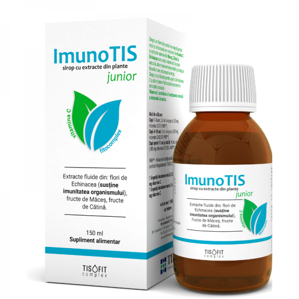 Sirop Imunotis Junior Tisofit, 150 ml, TIS