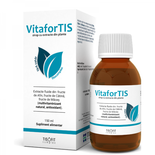 Sirop Vitafortis Tisofit, 150 ml, TIS